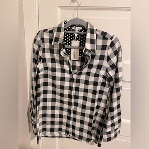 Flannel dress shirt